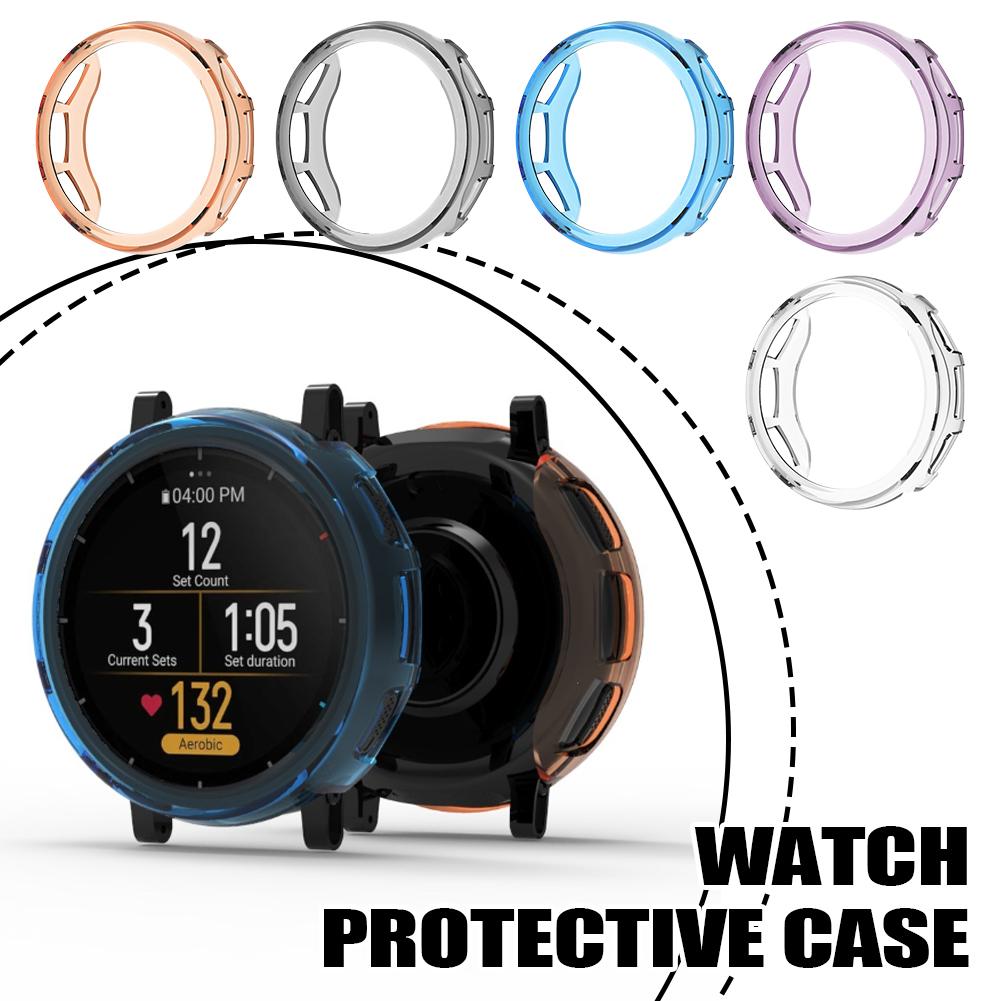 Watch Case Bumper - เคสป้องกันนาฬิกาสำหรับ Amazfit Active Max ฟิล์มกันรอยหน้าจอสำหรับ Amazfit