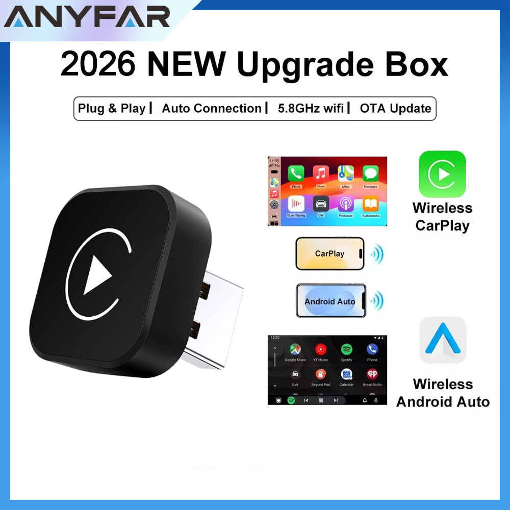 Smartwatch Universal - อะแดปเตอร์ Wireless CarPlay 2026 แบบ 2-in-1