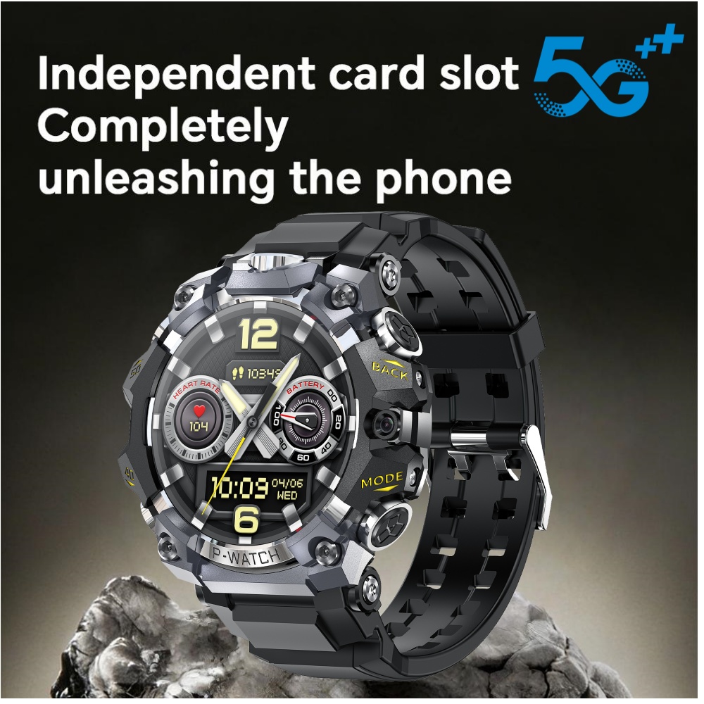 Smartwatch Id - สมาร์ทวอทช์ 4G ระบบ Android 10.0 พร้อมแบตเตอรี่
