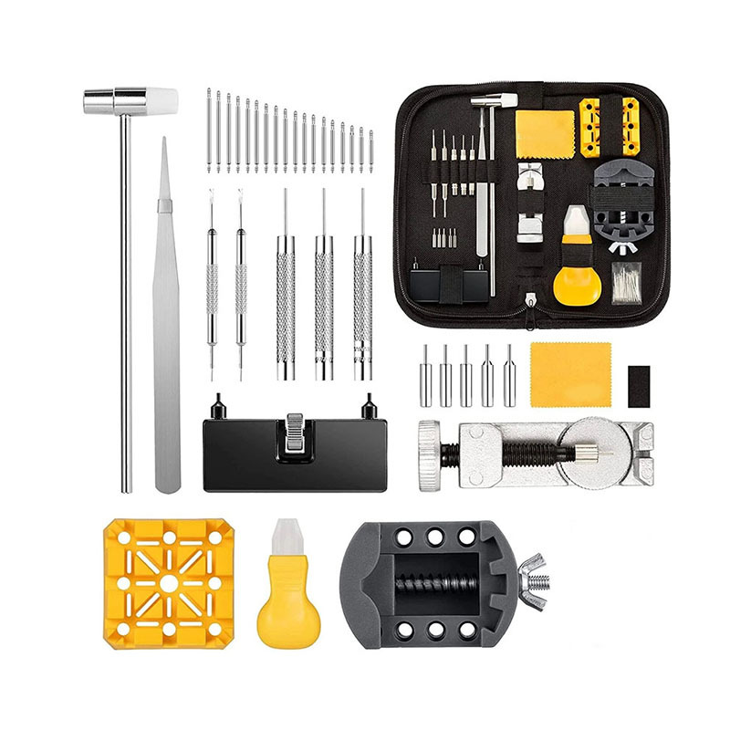 Tool Kit Strap Change - ชุดเครื่องมือซ่อมนาฬิกา 72 ชิ้น ชุดเครื่องมือช่างนาฬิกาแบบมืออาชีพ สำหรับเปลี่ยนแบตเตอรี่ ปรับสาย
