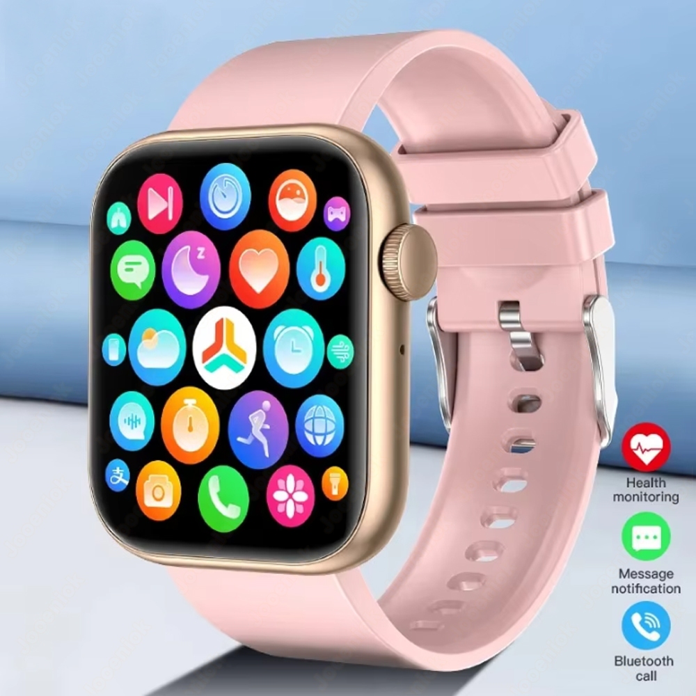 Smartwatch Instagram - ใหม่สมาร์ทวอทช์สำหรับผู้หญิงหน้าจอสัมผัสเต็มรูปแบบบลูทูธโทรนาฬิกากันน้ำกีฬาฟิตเนสติดตามสมาร์ทวอทช์เลดี้เรโลจ มูเยร์