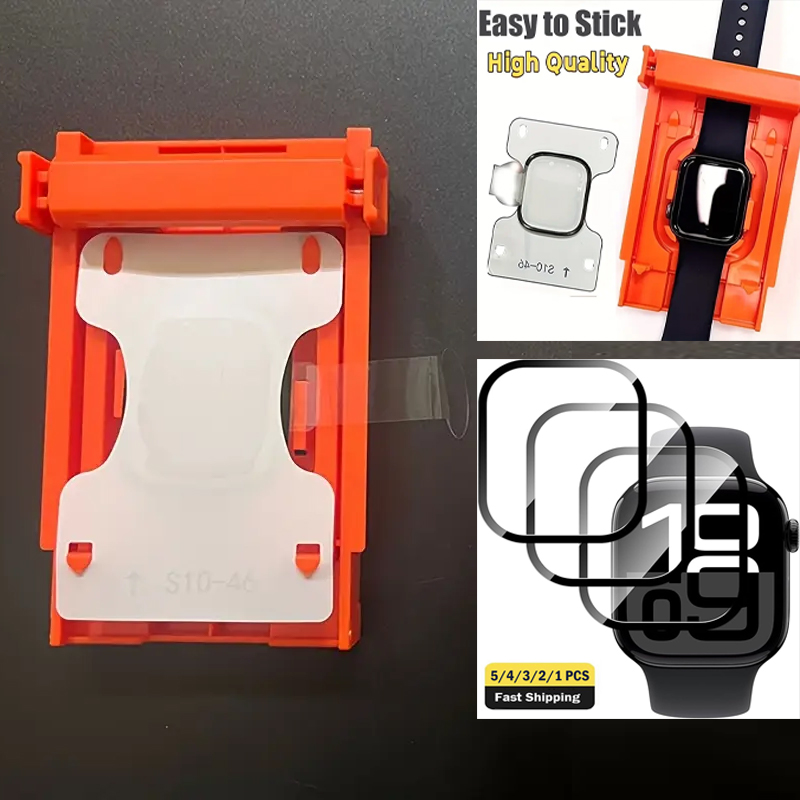 Watch Case Bumper - ฟิล์มกันรอยหน้าจอสำหรับ Apple Watch Ultra3-2-1 49MM42mm-46mm iwatch