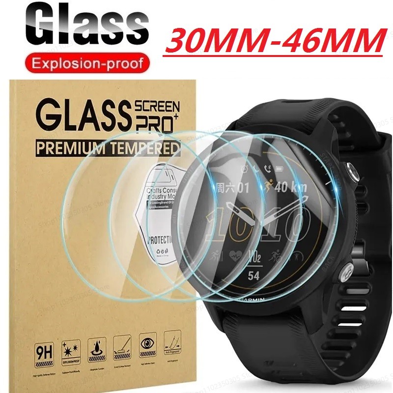 Watch Face Protector - อุปกรณ์เสริม smartwatch ฟิล์มกระจกนิรภัยสําหรับนาฬิกาสมาร์ทป้องกันหน้าจอ 40 มม.42 มม.44