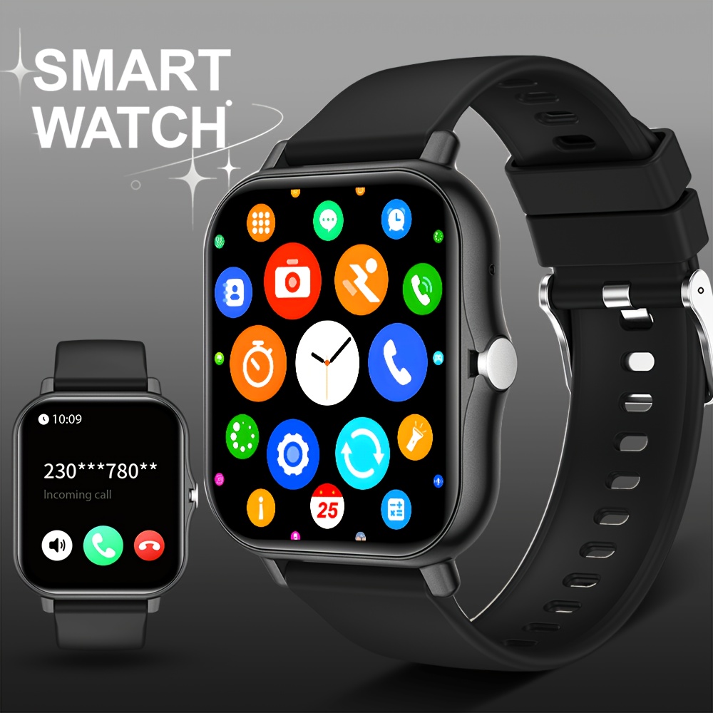 Smartwatch Instagram - [สมาร์ทวอทช์, ไร้สาย] สมาร์ทวอทช์ไร้สายสำหรับผู้ชายและผู้หญิง, หน้าจอสัมผัสเต็มรูปแบบขนาด 1.83 นิ้ว,