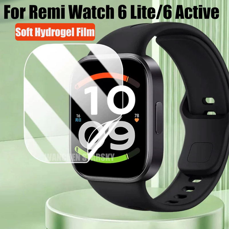 Watch Face Protector - ฟิล์มไฮโดรเจลแบบนุ่ม 1-5 ชิ้น สำหรับ Xiaomi Redmi