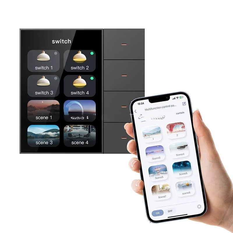 Smart Accessories - สวิตช์อัจฉริยะ F3 Pro หน้าจอสัมผัส IPS ขนาด