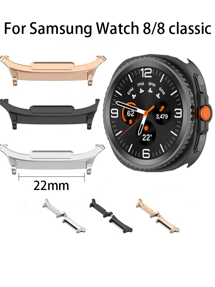 Smartwatch Straps & Accessories - 22 มม.สําหรับ Samsung Watch 8/8 CLASSIC