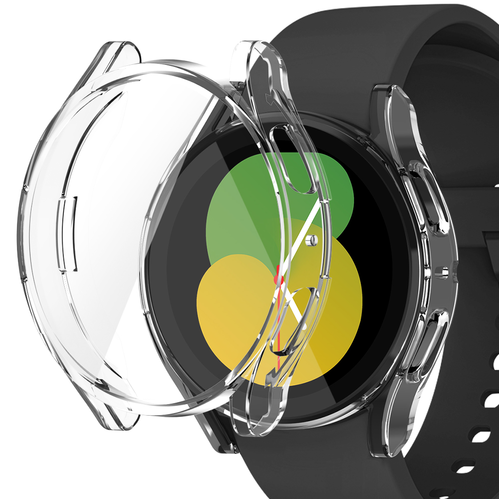 Accessories For Galaxy Watch 5 - เคสTPUสําหรับSamsung Galaxyนาฬิกา6/5/4 TPUกันชนป้องกันหน้าจอGalaxyนาฬิกา4 5 6 44มม.40มม.