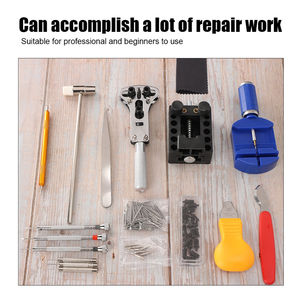 Tool Kit Strap Change - ชุดซ่อมนาฬิกา 147 ชิ้น หลายสี ขนาด 20.7*10