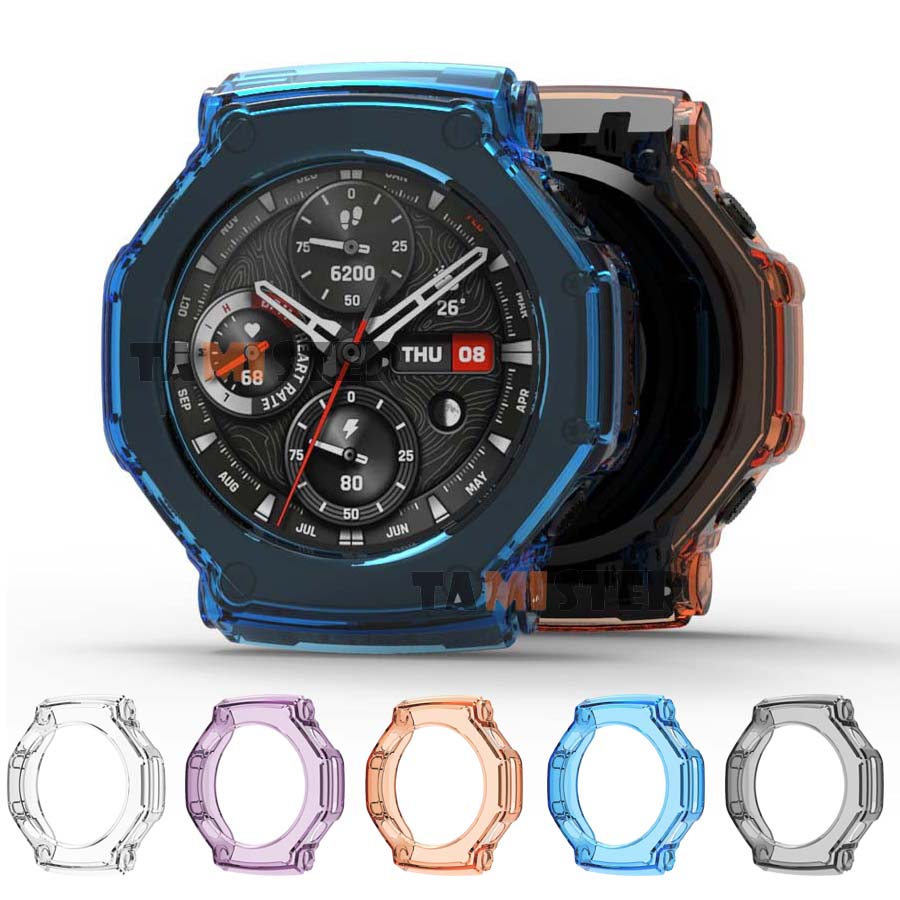 Soft TPU ป้องกันกรณีสําหรับ Am - Amazfit Smartwatch Accessories บทวิจารณ์และราคา