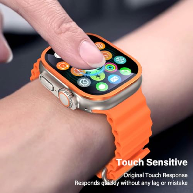 2PCS HD กระจกนิรภัยโลหะสำหรับแ - Smartwatch Straps & Accessories บทวิจารณ์และราคา