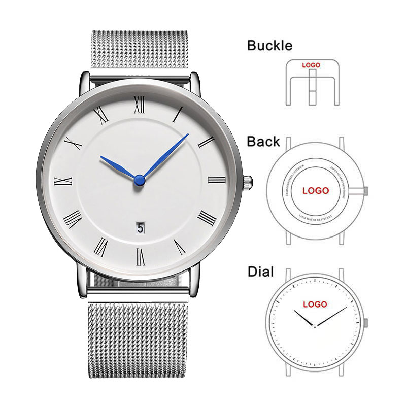สายนาฬิกาข้อมือสแตนเลสสตีล B-8 - Stainless Mesh Band บทวิจารณ์และราคา