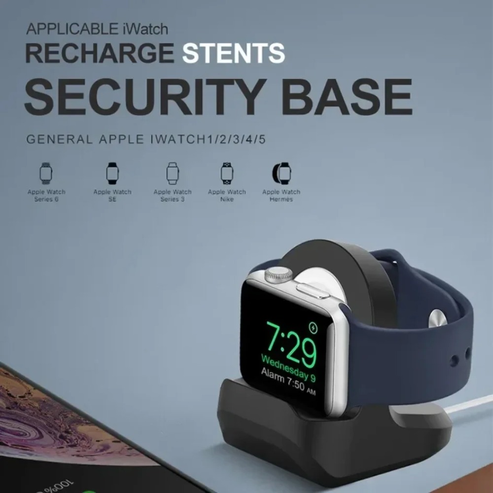 แท่นชาร์จนาฬิกาตั้งโต๊ะ ซิลิโค - Wireless Charger Watch บทวิจารณ์และราคา