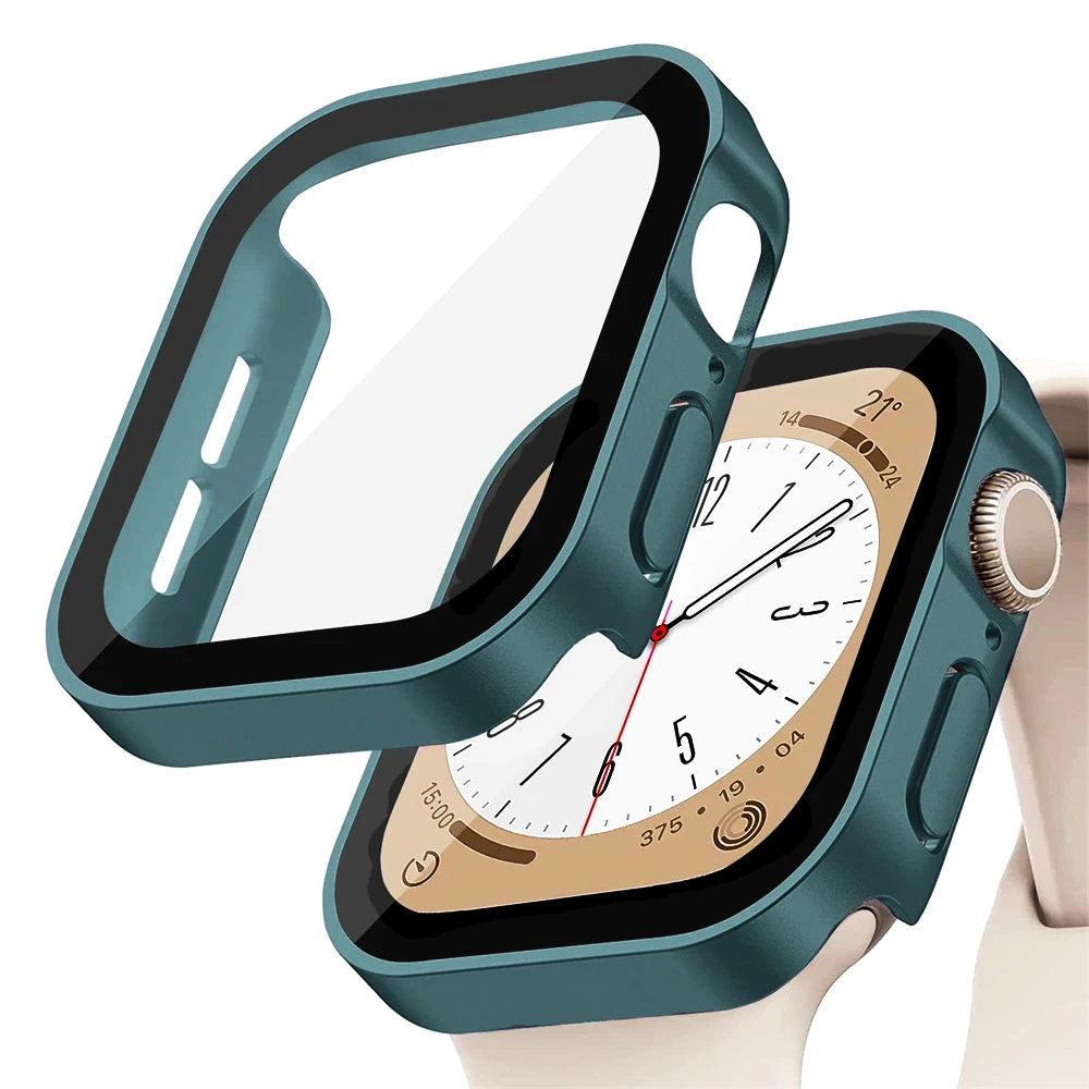 แก้ว + ฝาครอบสําหรับ Apple Wat - Smartwatch Watch Accessories For Women บทวิจารณ์และราคา