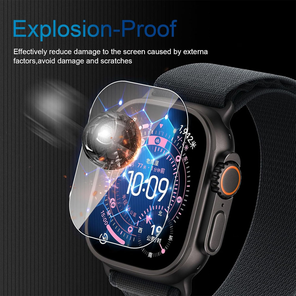 ฟิล์มกระจกนิรภัยสำหรับ Apple W - Watch Case Bumper บทวิจารณ์และราคา