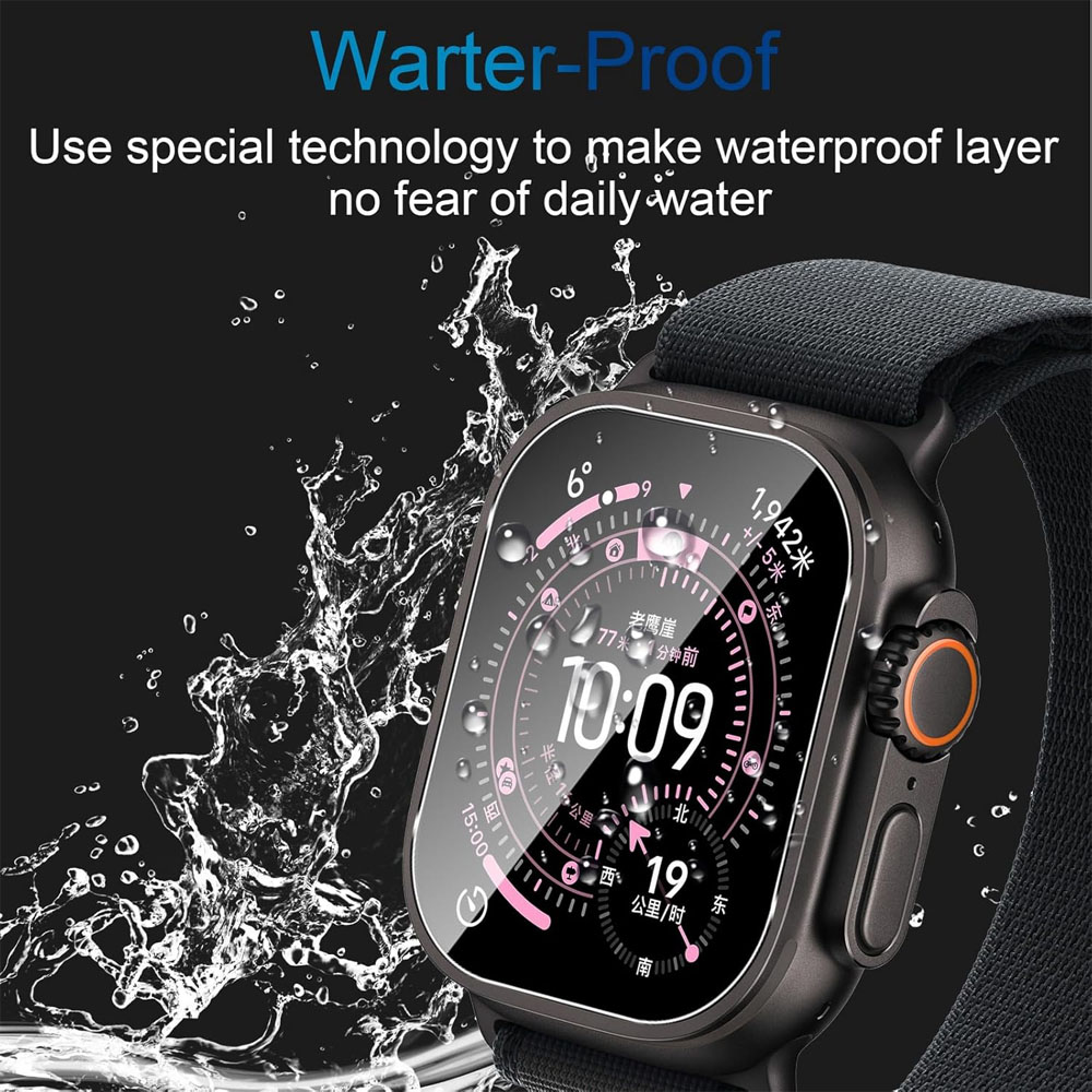 ฟิล์มกระจกนิรภัยสำหรับ Apple W - Watch Case Bumper บทวิจารณ์และราคา