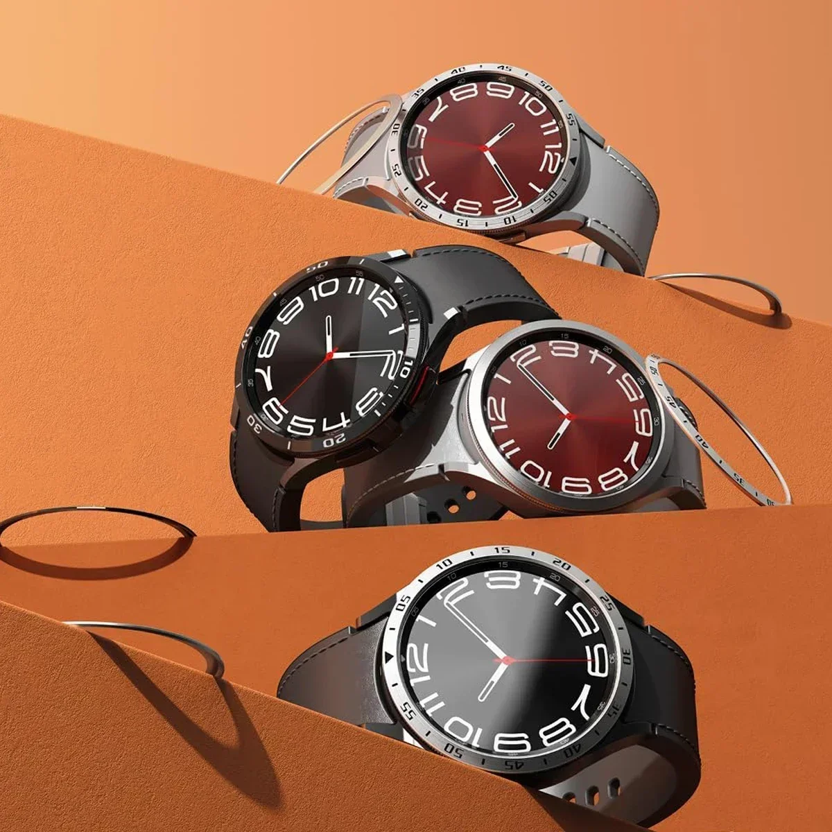 ขอบโลหะแบบร้อนสำหรับ Samsung G - Accessories For Galaxy Watch 5 บทวิจารณ์และราคา