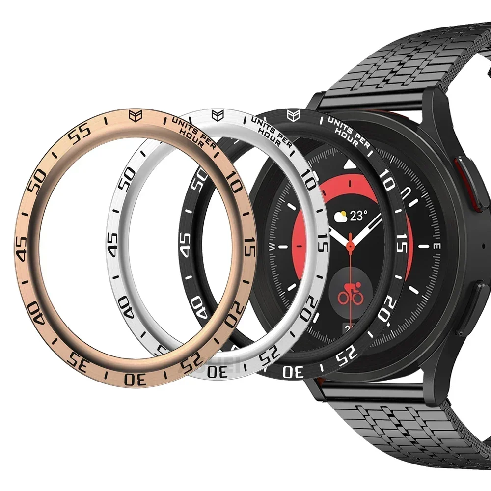 ขอบโลหะแบบร้อนสำหรับ Samsung G - Accessories For Galaxy Watch 5 บทวิจารณ์และราคา