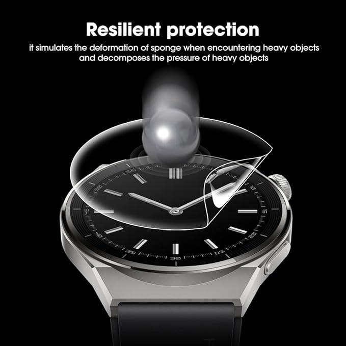 1-5 ชิ้นฟิล์มไฮโดรเจลสำหรับนาฬ - Huawei Smartwatch Accessories บทวิจารณ์และราคา