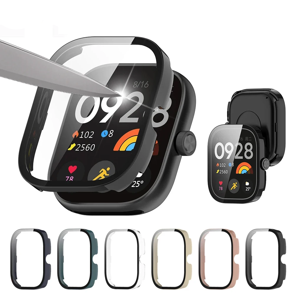 กระจกนิรภัย + เคสสำหรับเสี่ยวม - Smartwatch Watch Accessories For Women บทวิจารณ์และราคา
