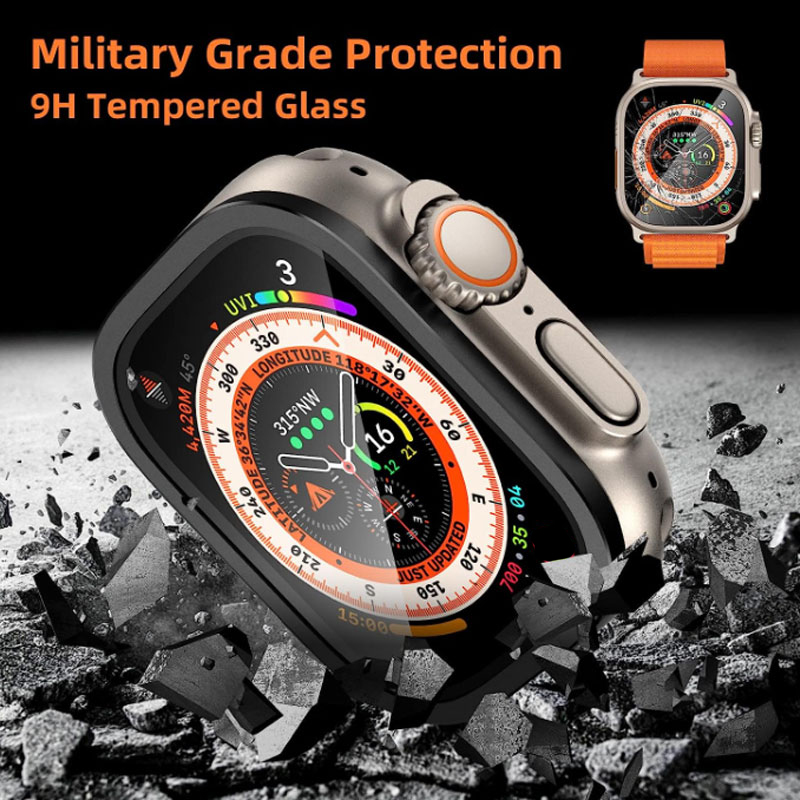 กระจกนิรภัยป้องกันหน้าจอสำหรับ - Watch Case Bumper บทวิจารณ์และราคา