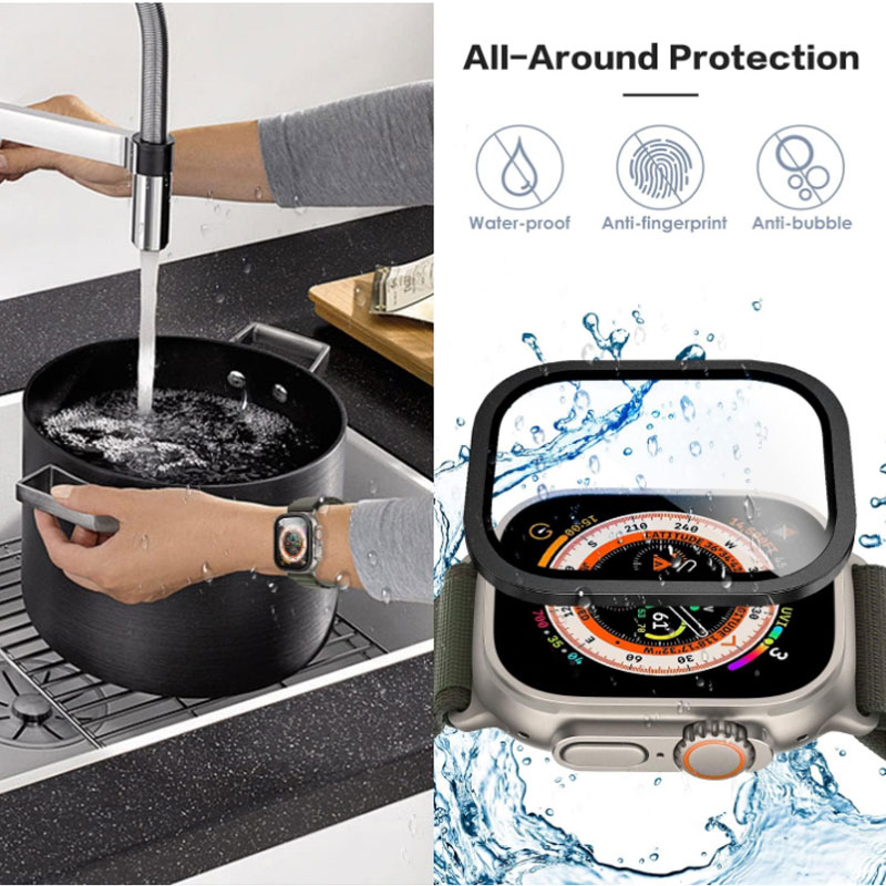กระจกนิรภัยป้องกันหน้าจอสำหรับ - Watch Case Bumper บทวิจารณ์และราคา