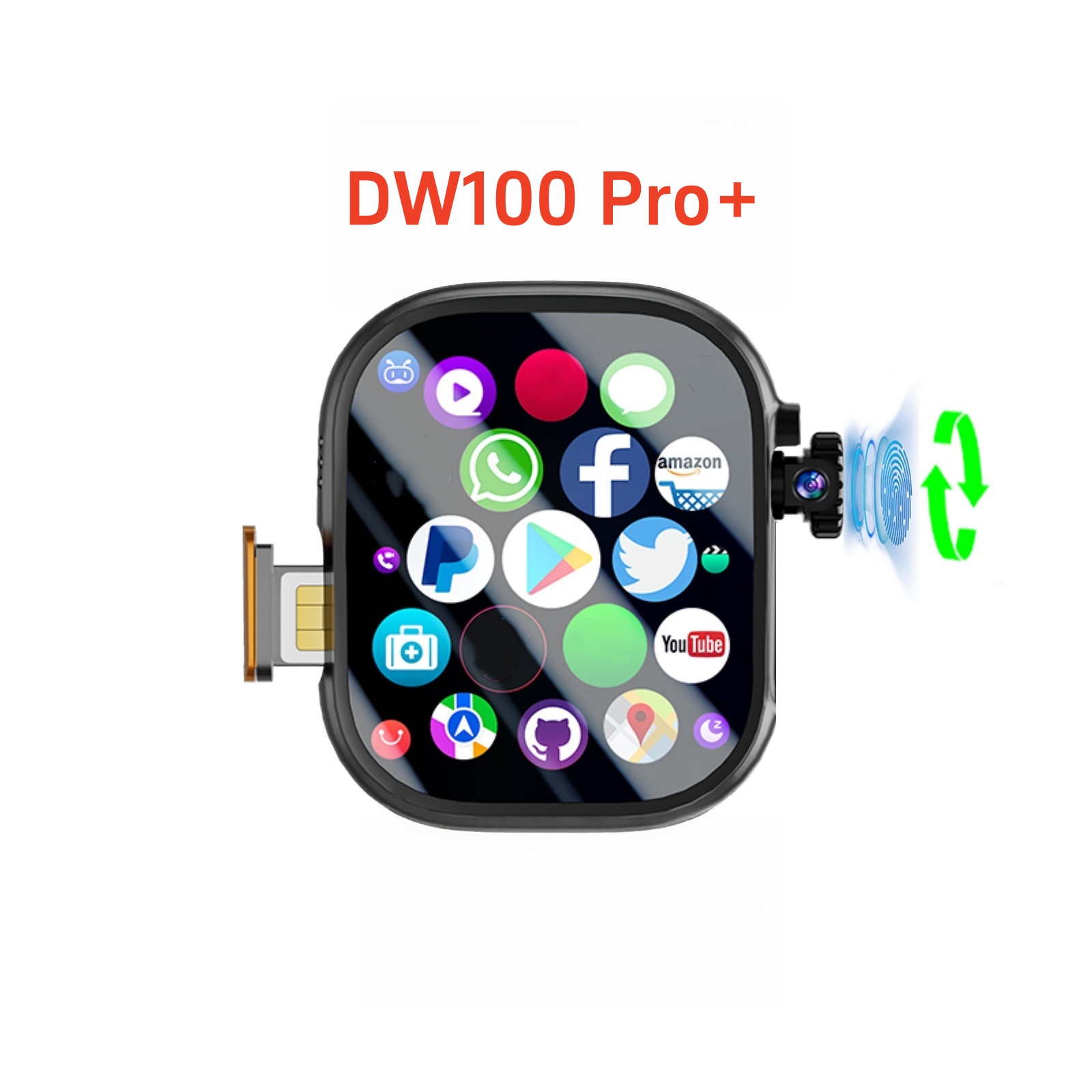 สมาร์ทวอทช์ DW100 Pro+ Ultra T - Smartwatch Id บทวิจารณ์และราคา
