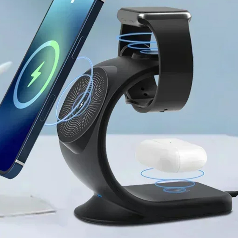 แท่นชาร์จไร้สายแม่เหล็ก 3 in 1 - Wireless Charger Watch บทวิจารณ์และราคา
