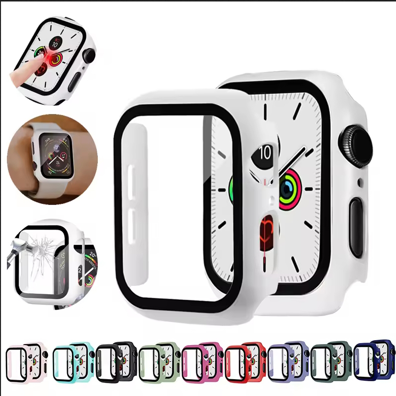 กระจกนิรภัย+ฝาครอบสำหรับแอปเปิ - Watch Case Bumper บทวิจารณ์และราคา