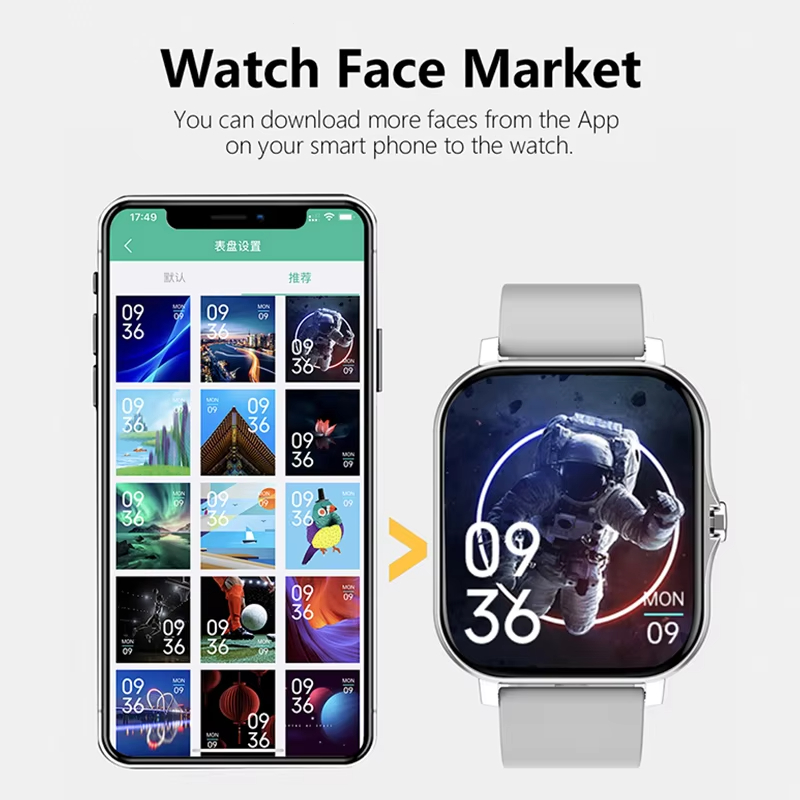 เลอโนโว 1.83'' นาฬิกาสมาร์ทสปอ - Smartwatch Instagram บทวิจารณ์และราคา