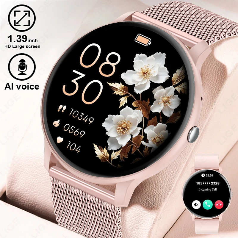 นาฬิกาอัจฉริยะ LIGE รองรับการโ - Android Smartwatch Accessories บทวิจารณ์และราคา