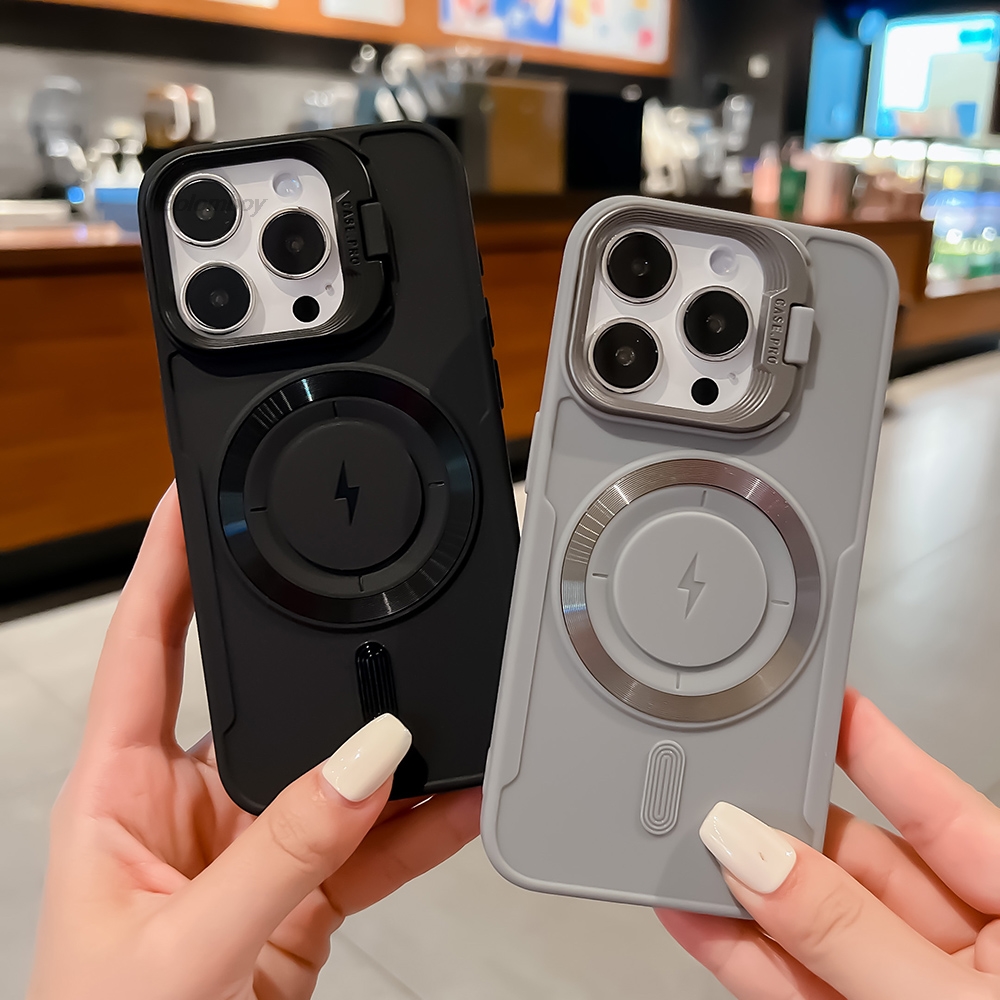 เคสโทรศัพท์แม่เหล็กพร้อมขาตั้ง - Magnetic Charging Stand บทวิจารณ์และราคา