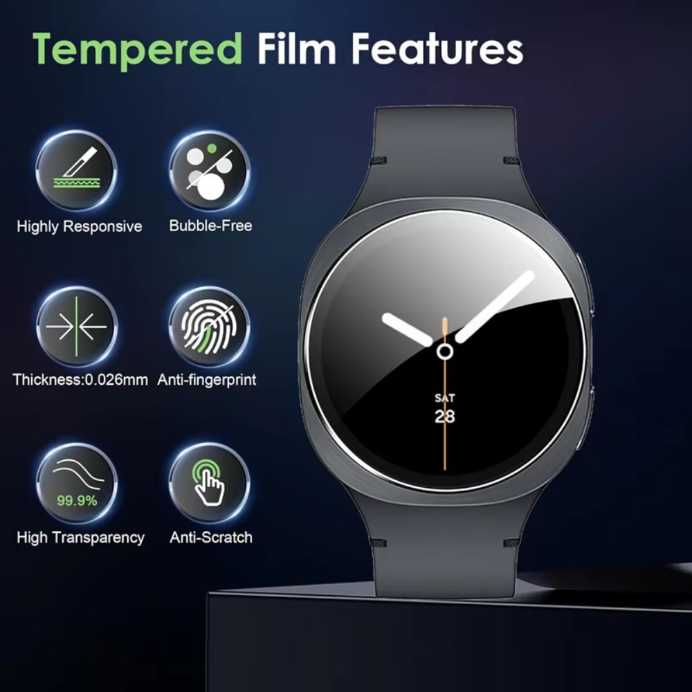 ฟิล์มกระจกนิรภัยติดง่าย สำหรับ - Accessories For Galaxy Watch 5 บทวิจารณ์และราคา