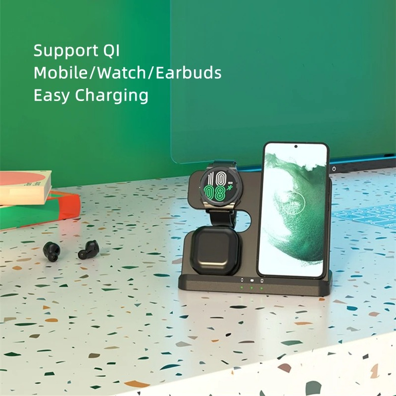HaaYot แท่นชาร์จไร้สาย 3-in-1  - Wireless Charger Watch บทวิจารณ์และราคา