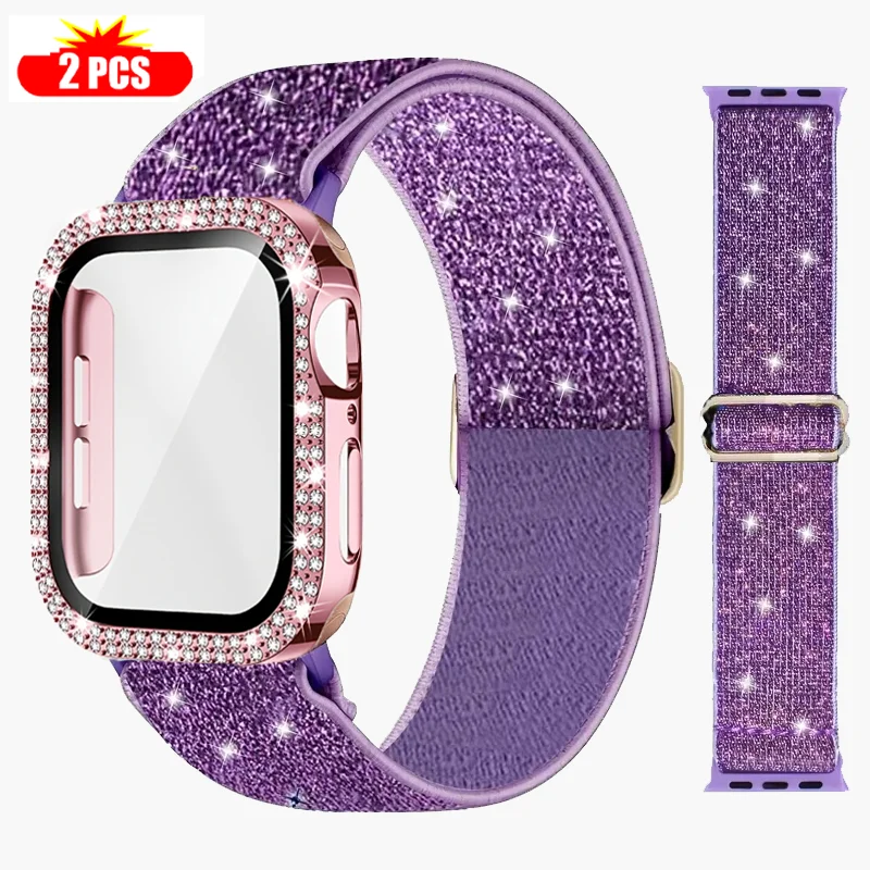 + สําหรับ Apple Watch 45 มม.41 - Smartwatch Watch Accessories For Women บทวิจารณ์และราคา
