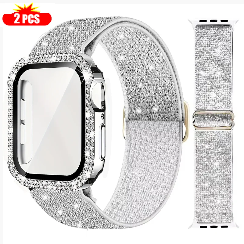 + สําหรับ Apple Watch 45 มม.41 - Smartwatch Watch Accessories For Women บทวิจารณ์และราคา