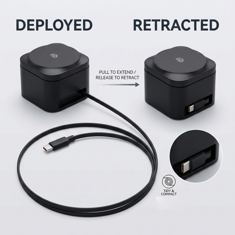 แท่นชาร์จไร้สายแบบแม่เหล็ก 3-i - Smartwatch Ac บทวิจารณ์และราคา