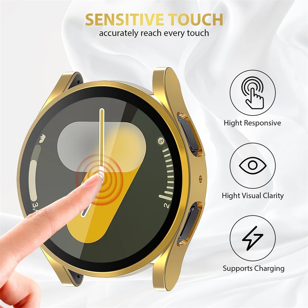 เคสป้องกันแบบใส TPU 2 ชิ้น สำห - Accessories For Galaxy Watch 5 บทวิจารณ์และราคา