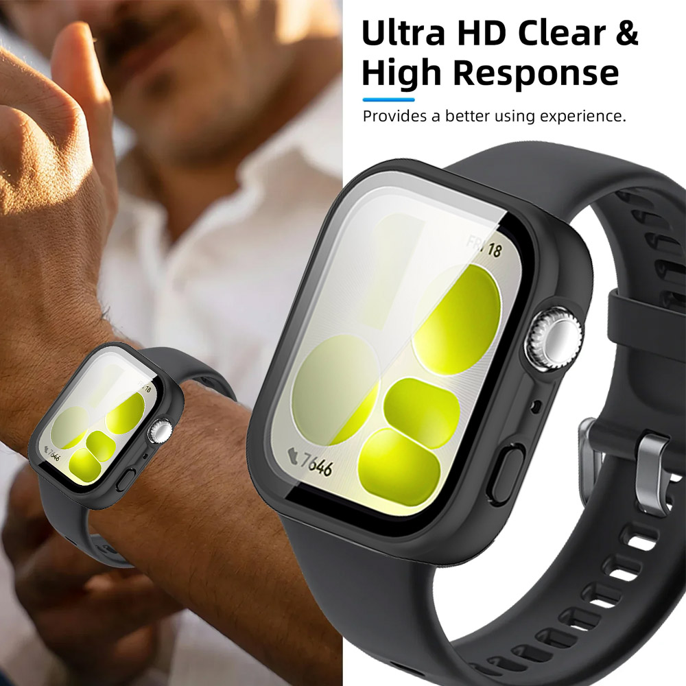 HD กระจก+เคสพีซีสำหรับหัวเว่ยว - Huawei Smartwatch Accessories บทวิจารณ์และราคา