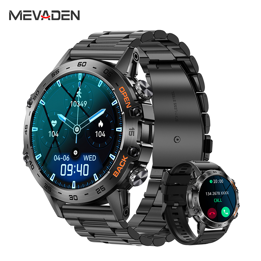 นาฬิกาสมาร์ทวอทช์ MEVADEN Stee - Smartwatch Store บทวิจารณ์และราคา