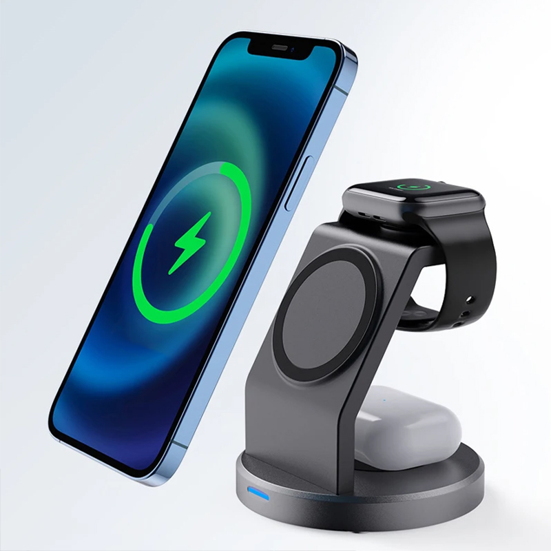 แท่นชาร์จไร้สาย 3 in 1 สำหรับโ - Smartwatch Ac บทวิจารณ์และราคา