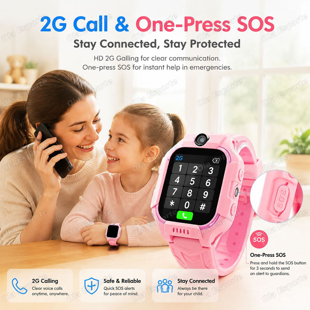 นาฬิกาอัจฉริยะสำหรับเด็ก 5G รุ - Smartwatch Id บทวิจารณ์และราคา