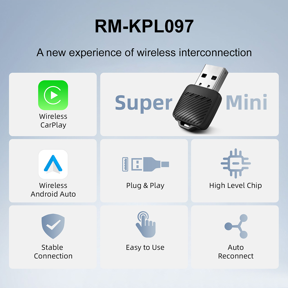 อะแดปเตอร์ CarPlay ไร้สาย 2026 - Smartwatch Universal บทวิจารณ์และราคา