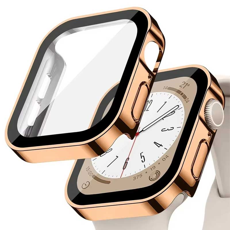 กระจก + ปลอกสำหรับเคส Apple Wa - Smartwatch Watch Accessories For Women บทวิจารณ์และราคา