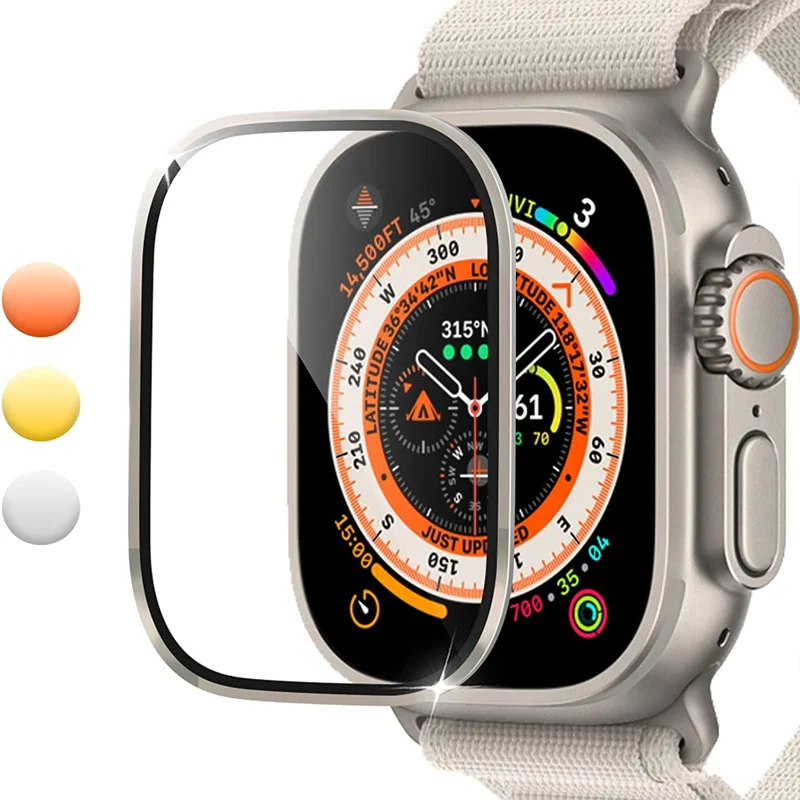 ฟิล์มกระจกนิรภัยสําหรับ Apple  - Smartwatch Watch Accessories For Women บทวิจารณ์และราคา