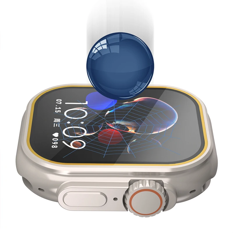 ฟิล์มกระจกนิรภัยสําหรับ Apple  - Smartwatch Watch Accessories For Women บทวิจารณ์และราคา
