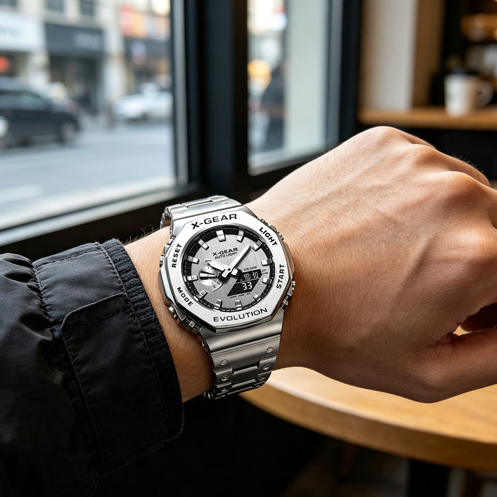 นาฬิกากีฬาดิจิตอล X-GEAR หน้าจ - Smartwatch X บทวิจารณ์และราคา