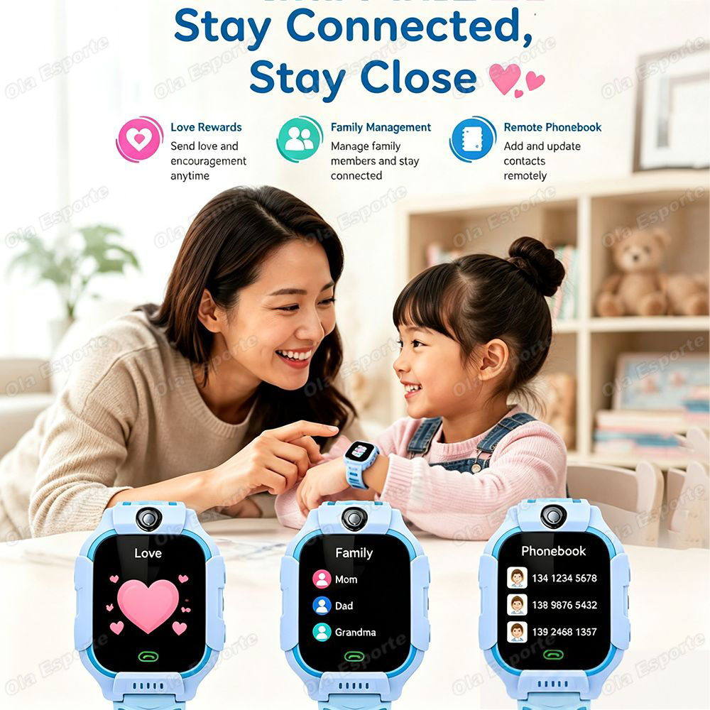 2027 นาฬิกาอัจฉริยะสำหรับเด็ก  - Smartwatch Id บทวิจารณ์และราคา