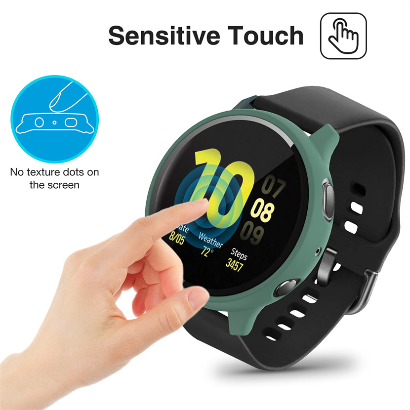 เคสกระจกนิรภัยสำหรับ Samsung G - Huawei Smartwatch Accessories บทวิจารณ์และราคา