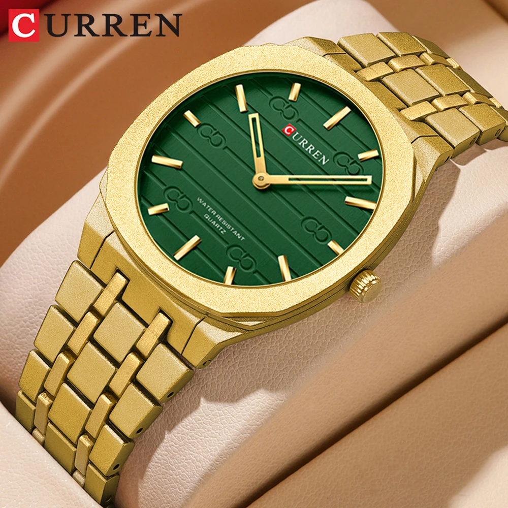 นาฬิกาข้อมือผู้ชาย CURREN แฟชั - Stainless Mesh Band บทวิจารณ์และราคา